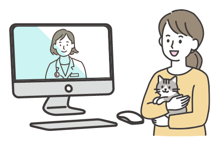 ご自宅から受診ができる